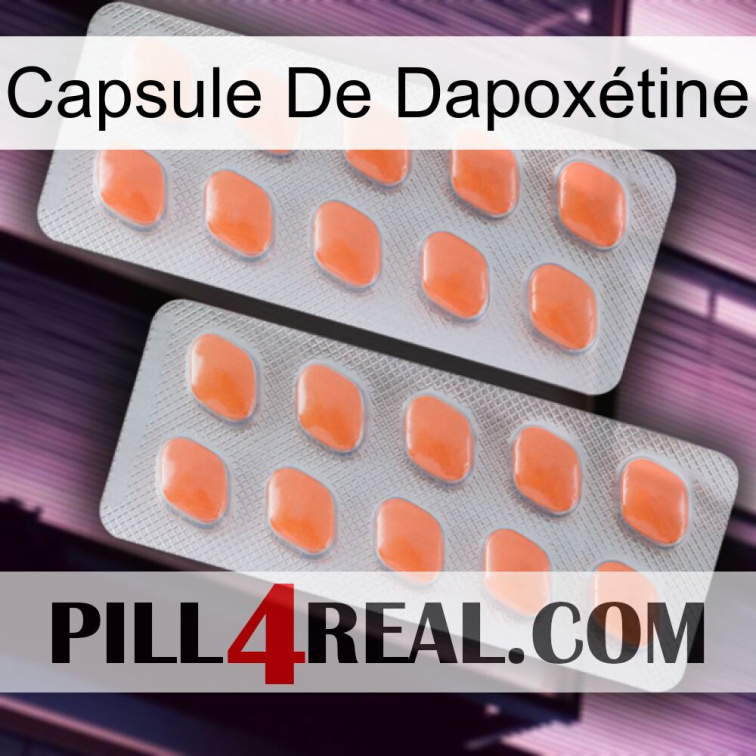 Capsule De Dapoxétine 27